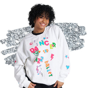 Dance Doodle Art Crewneck